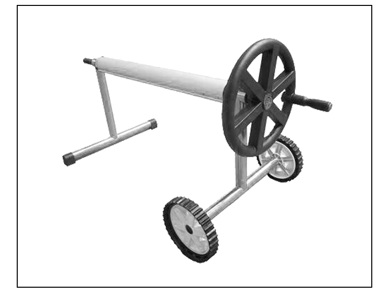 泳池蓋膜卷車