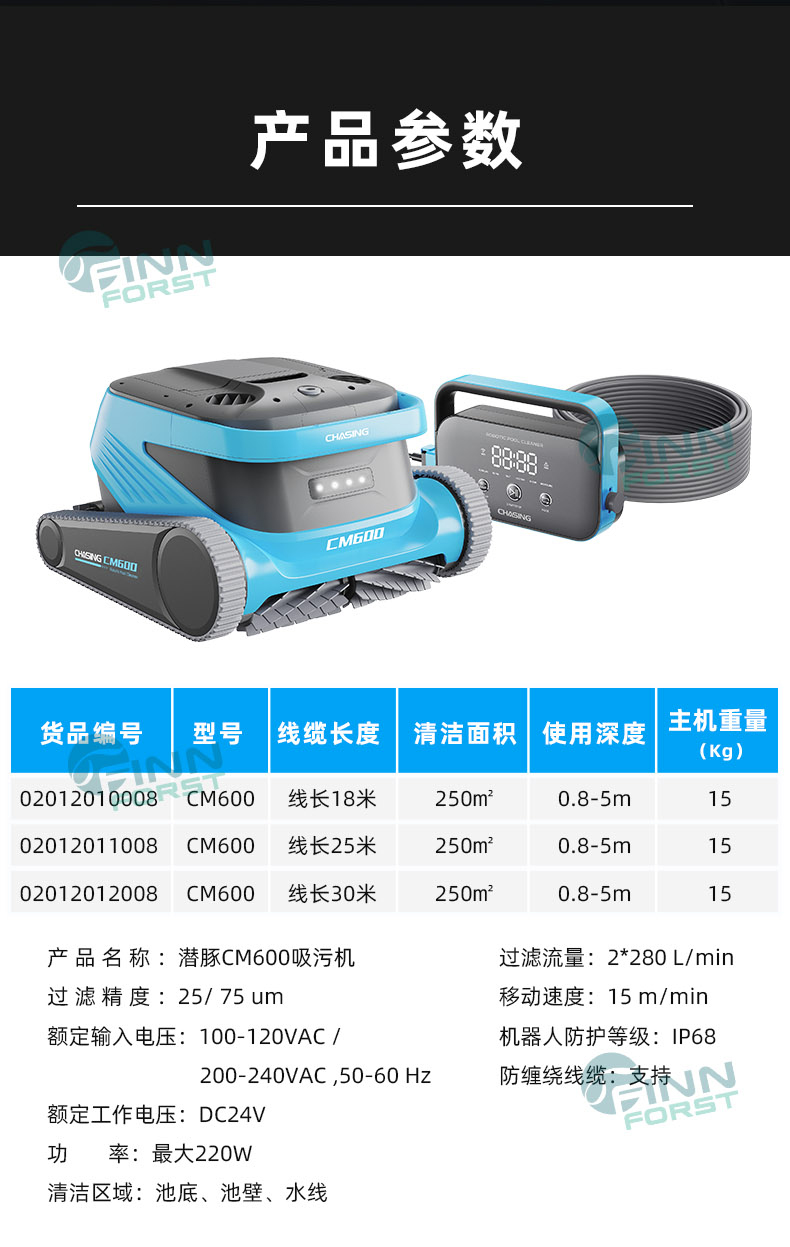潛豚CM600吸污機(jī)